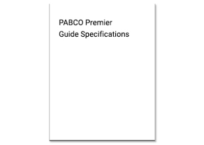 PABCO Premier Guide Specifications
