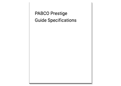 PABCO Prestige Guide Specifications