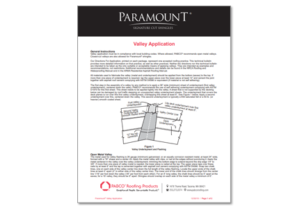Paramount Valley Instructions