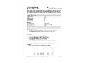 Premier Radiance – Technical Data Sheet